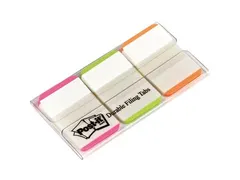 Index Strong 3 x 22 Tabs, Roze, Groen en Oranje