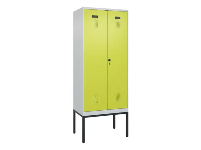 locker voor scheiding van kleding,HxBxD 2120x800x500mm,2vak