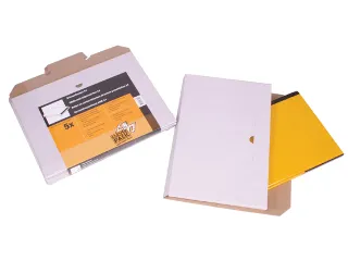 Brievenbusbox CleverPack A4 350x230x26mm karton wit pak à 5 stuks - 2