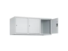 opzetkast,v. locker,3vak.,vak B 400mm,HxBxD 500x1200x500mm