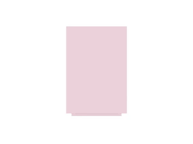 Tableau blanc Rocada Skincolour 75x115cm rose laqué