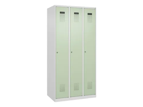 locker voor scheiding van kleding,HxBxD 1850x900x500mm,3vak