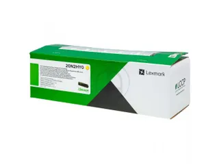 20N2HY0 LEXMARK CS/CX toner yellow HC Geel - 1