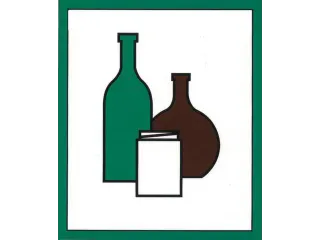 Pictogram Stickers Voor Afvalverzamelaar 6 Symbolen - 1