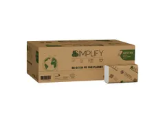 Handdoek 423144 Simplify Z-vouw 200 vel 20 Pak