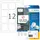 HERMA 10109 Verwijderbare etiketten A4 60x60mm Wit 300 stuks