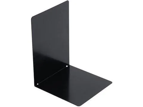 Serre-livres métal noir lot de 2 pièces