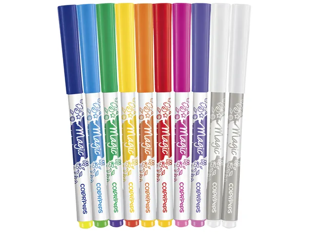 Viltstift Maped Color'Peps Magic set à 10 kleuren