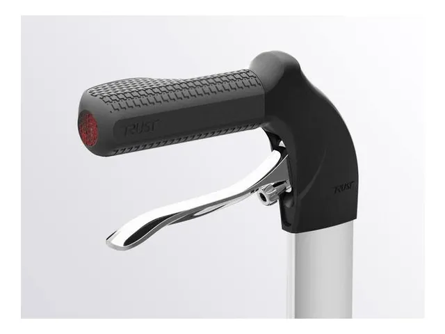 TrustCare Lichtgewicht rollator Let's Fly Grijs Zilver Aluminium