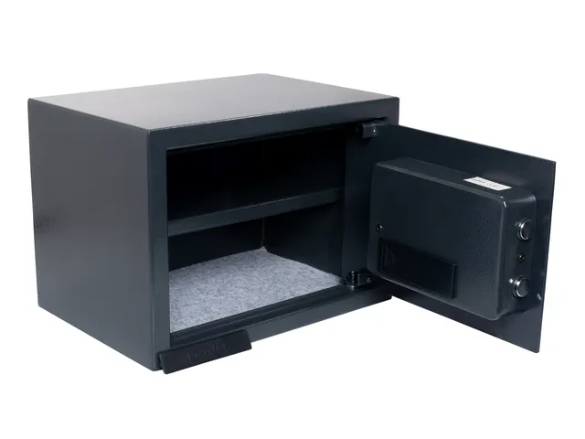 Kluis Pavo elektronisch 350x250x250mm donkergrijs