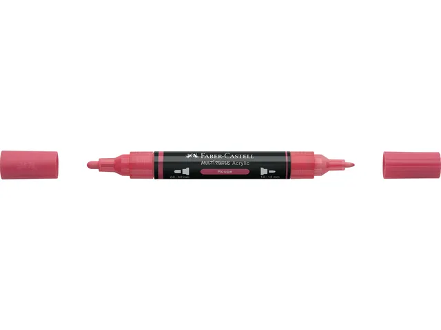 Acrylmarker Faber-Castell Multimark 124 rouge