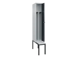 locker voor scheiding van kleding,HxBxD 2120x300x815mm,1vak - 2
