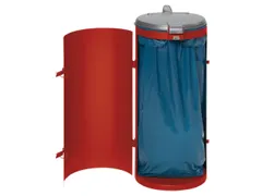 Afvalverzamelaar 120 Liter 900x450mm Klemring Deur Verzinkt Ral3000