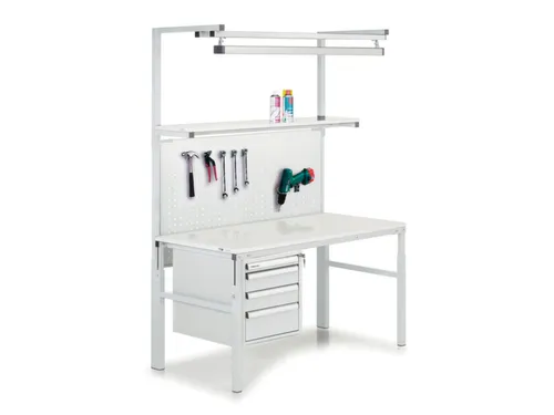 geperforeerde plaat,v. montagetafel,ESD,HxB 750x1500mm