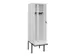locker voor scheiding van kleding,HxBxD 2120x600x815mm,2vak