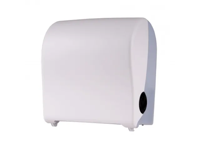 Handdoekrol dispenser Kunststof Wit