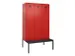 locker met bank,voor scheiding van kleding,HxBxD 2120x1200x815mm,3vak
