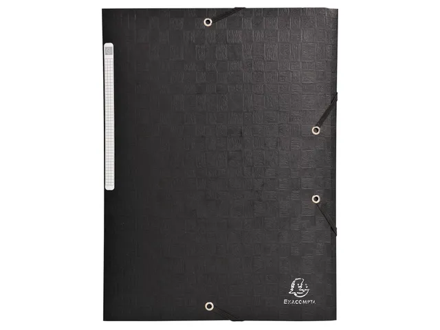 Elastomap A4 glanskarton 3 kleppen monobloc Assorti