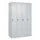 locker,HxBxD 1850x1200x500mm,4vak,vak B 300mm,draaigrendel