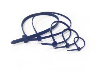 Detecteerbare Kabelbinders 390x4.6mm blauw 100 stuks - 1
