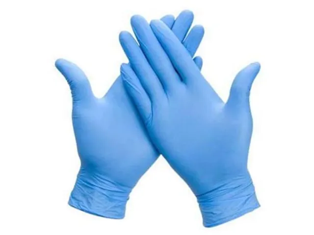 Gant nitrile non poudré Taille S bleu 100 pièces