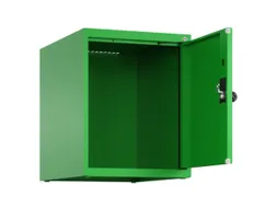 opzetkast,v. locker,1vak.,vak B 400mm,HxBxD 500x400x500mm,draaigrendel