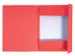 Dossiermap Exacompta Forever A4 3 kleppen 280gr rood