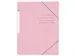Elastomap Oxford Top File+ A4 pastel roze karton