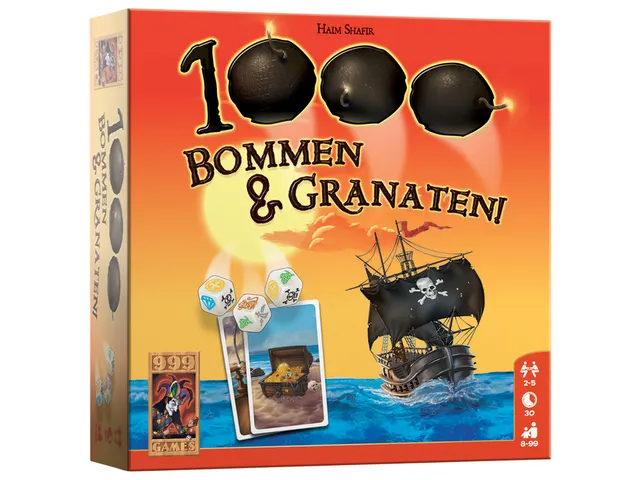 999Games Dobbelspel 1000 Bommen en Granaten 8+