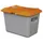 Zoutbak 200L H X B X D 640X 890X 600Mm Grijs/oranje