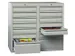 Ladenkast 900x1000x500mm 12+2 Laden Gewoon Uitschuifbaar Geleiderails