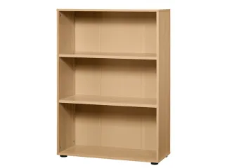 kantoorstelling,HxBxD 1140x800x330mm,2xhouten vloer,3ordnerhoogtes - 1