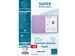 100 dossiermappen SUPER 250 24x32cm Roze