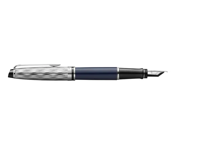 Vulpen Waterman Expert L'essence du Bleu lacquer CT Fijn Blauwe inkt