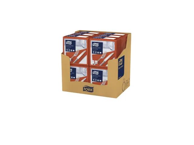 Tork 477601 Soft Dinnerservet Advanced Terracotta 39x39cm