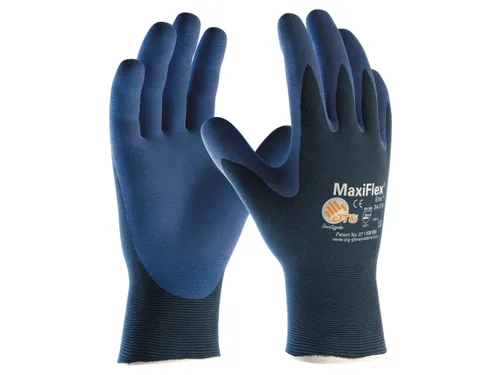 ATG MaxiFlex Elite 34-274 nitril precisiehandschoenen, blauw, maat 8,
