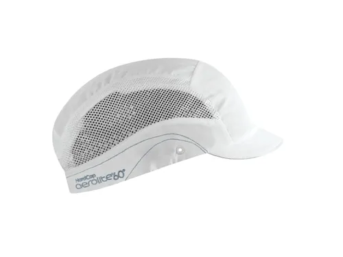JSP Aerolite 60 stootpet met micro klep, wit, per stuk
