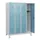 schoollocker,HxBxD 1630x1200x500mm,4vak,vak B 300mm,cil.-slot,voeten