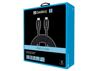 HDMI 2.0 19M-19M Kabel 5 Meter Zwart - 3