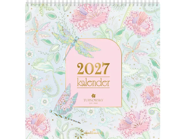 Maandkalender 2027 Turnowsky 290x290mm internationaal