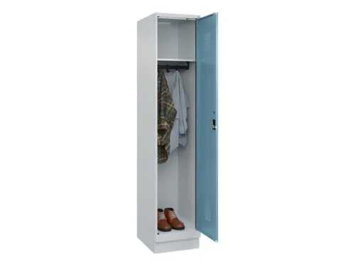 locker,HxBxD 1950x400x500mm,1vak,vak B 400mm,cil.-slot,sokkel