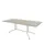 vergadertafel,HxBxD 740x2100x1000mm,rechthoekig,V-vormonderstel wit