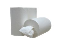 Poetsrol Mini Coreless Cellulose Wit 1-laags