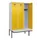 locker met bank,HxBxD 2120x1200x815mm,3vak,vak B 400mm,cilinderslot