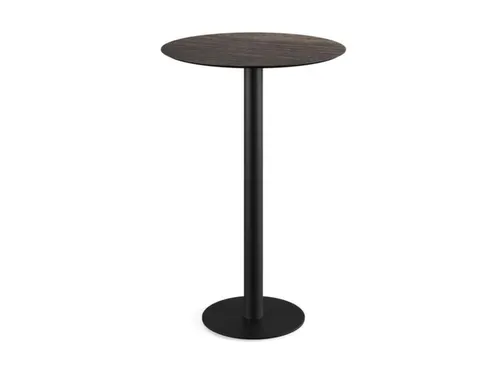 statafel,HxØ 730x700mm,rond,schotelvoet van staal