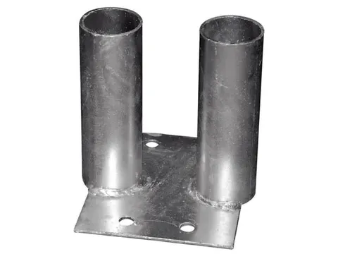 bodemplaat,v. mobiel hek,HxBxD 150x130x160mm,staal vuurverzinkt