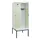 locker met bank,HxBxD 2120x800x815mm,2vak,vak B 400mm,draaigrendel