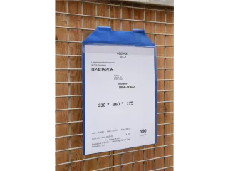 insteekhoes,DIN A5,liggend,HxB 150x215mm,m. magneet,kunststof,blauw - 3