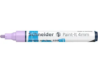 Acrylmarker Schneider Paint-It 320 4mm pastel lila - 7
