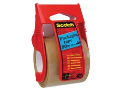 Verpakkingstape Scotch C5020D bruin 50mmx20m PP